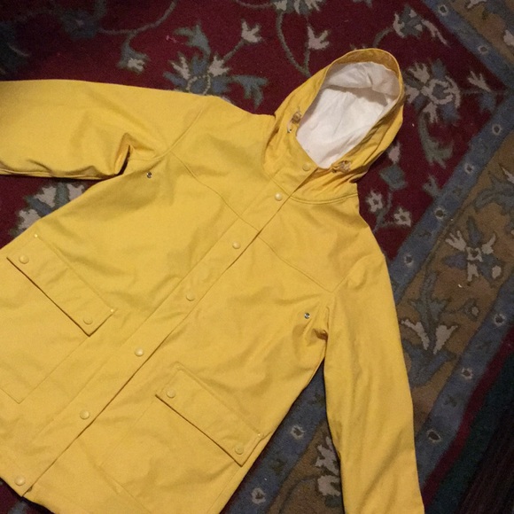 Lands End Yellow Raincoat on Sale, 58 